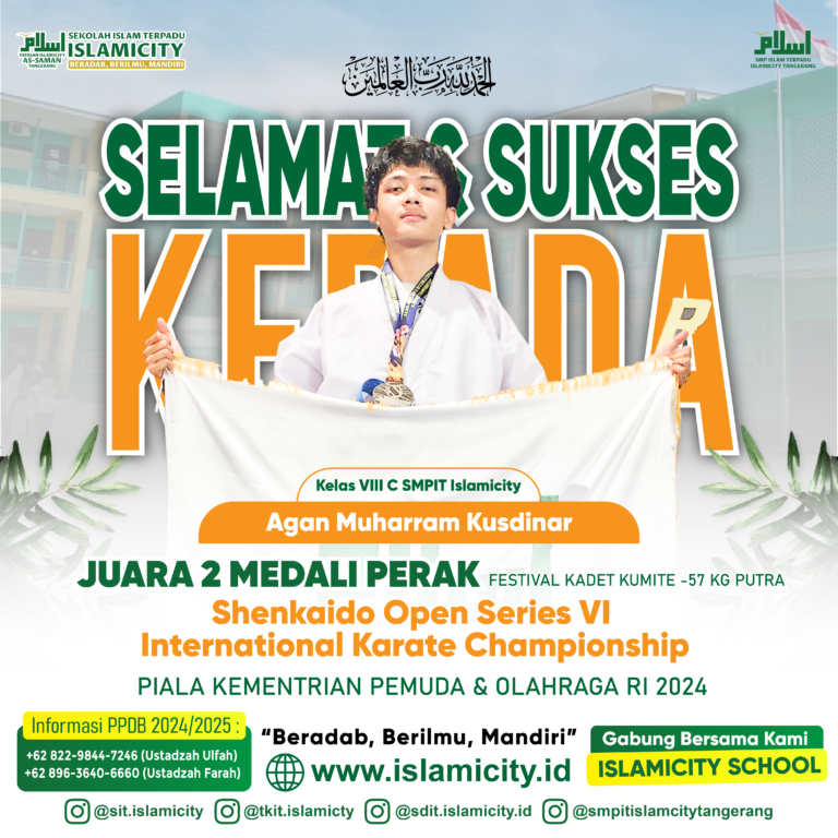 JUARA 2 MEDALI PERAK | LOMBA KARATE | SMPIT ISLAMICITY